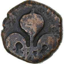 India francesa, Louis XV, Doudou, n.d. (1715-1774), Pondicherry, Bronce, BC+