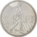 França, 25 Euro, Semeuse, 2009, MDP, Prata, MS(63)