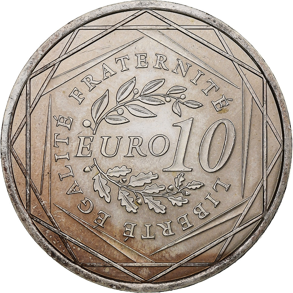 Frankreich, 10 Euro, Semeuse, 2009, MDP, Silber, UNZ