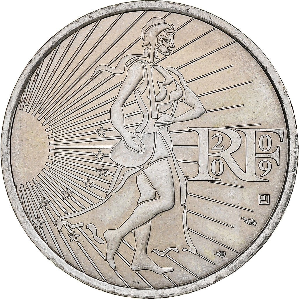 France, 10 Euro, Semeuse, 2009, MDP, Argent, SPL