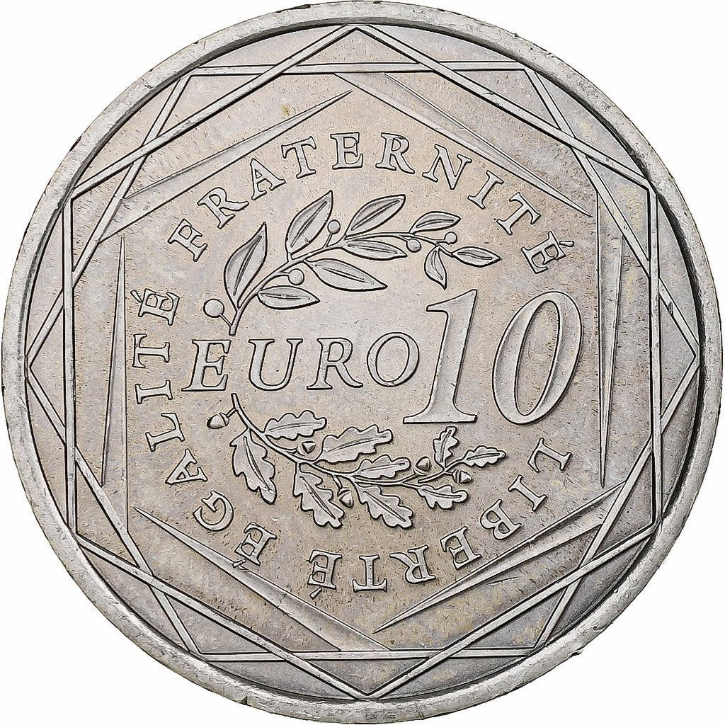 France, 10 Euro, Semeuse, 2009, MDP, Argent, SPL