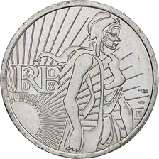 France, 5 Euro, Semeuse, 2008, MDP, Silver, MS(63)