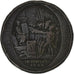 France, Monneron de 5 Sols, 1792 / AN 4, Birmingham, Bronze, F(12-15)