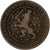 Holandia, William III, Cent, 1878, Utrecht, Brązowy, VF(30-35), KM:107.1