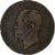 Itália, Vittorio Emanuele II, 10 Centesimi, 1866, Milan, Bronze, VF(20-25)