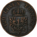 Germany, PRUSSIA, Wilhelm I, 3 Pfenninge, 1864, Berlin, Copper, EF(40-45)