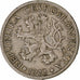 Czechoslovakia, Koruna, 1922, Copper-nickel, AU(55-58), KM:4