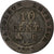 Francia, Napoleon I, 10 Centimes, 180[?], Rouen, Bronce, BC+, Gadoury:190