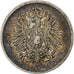 GERMANY - EMPIRE, Wilhelm I, 20 Pfennig, 1876, Munich, Silver, AU(50-53), KM:5