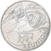 Francja, 10 Euro, Réunion, 2012, MDP, Srebro, MS(63)