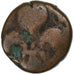 India francese, Louis XV, Doudou, n.d. (1715-1774), Pondicherry, Bronzo, B+