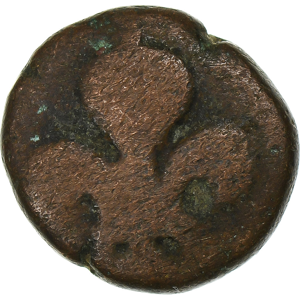 India francesa, Louis XV, Doudou, n.d. (1715-1774), Pondicherry, Bronce, BC