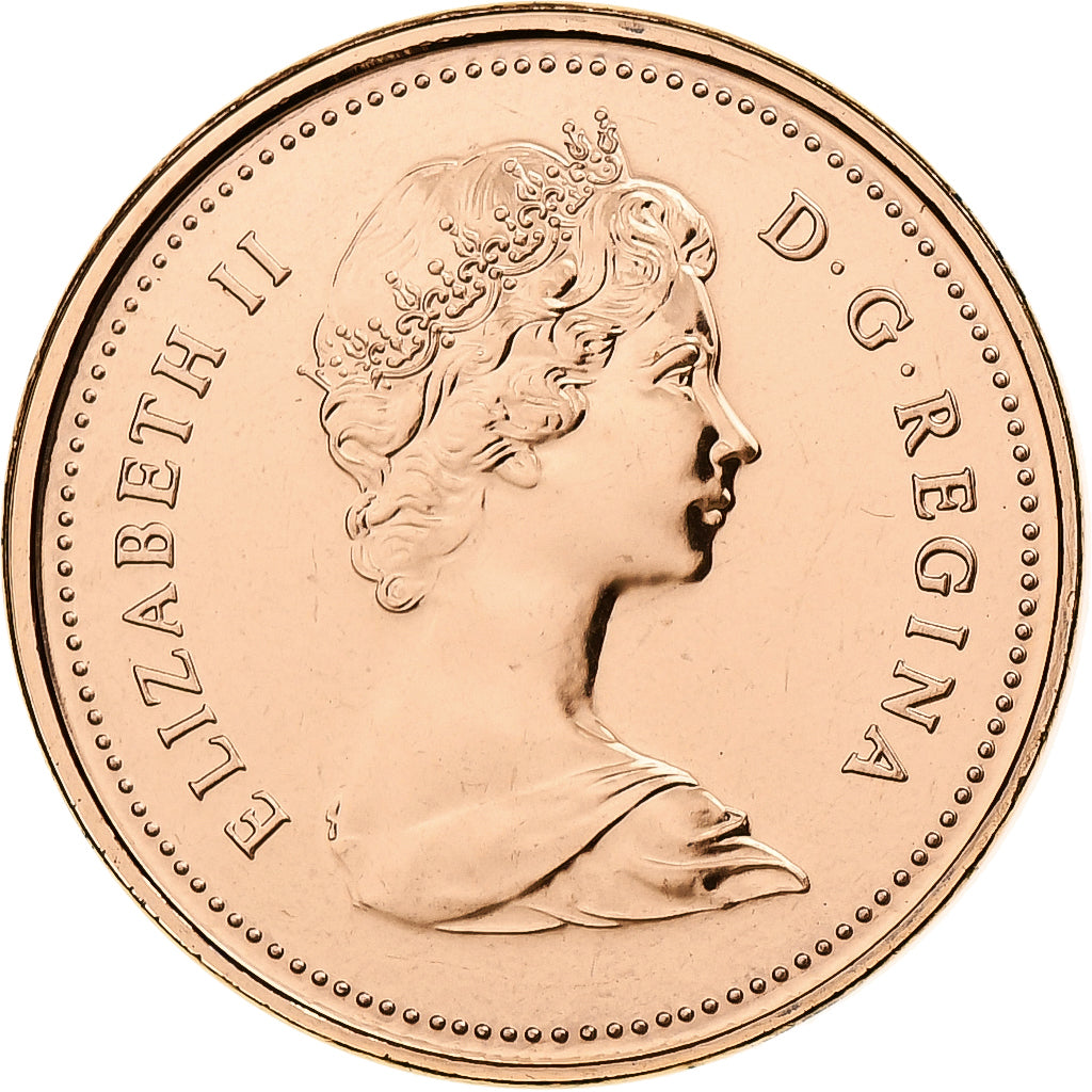 Canadá, Elizabeth II, Cent, 1980, Ottawa, Prueba, Bronce, FDC, KM:127