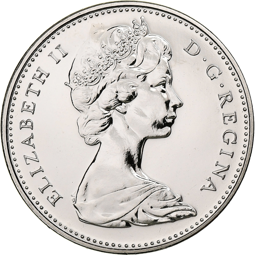 Canada, Elizabeth II, 5 Cents, 1977, Ottawa, Proof, Nickel, MS(65-70), KM:60.1