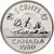 Canadá, Elizabeth II, 5 Cents, 1980, Ottawa, Prueba, Níquel, FDC, KM:60.1