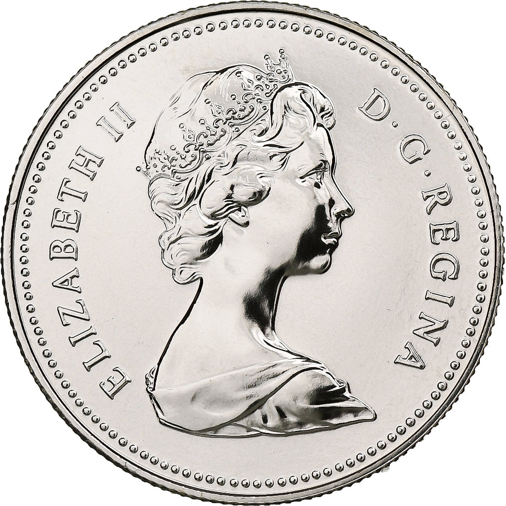 Canada, Elizabeth II, 50 Cents, 1980, Ottawa, Proof, Nickel, MS(65-70), KM:75.3