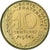 France, 10 Centimes, Marianne, 1964, Paris, Aluminum-Bronze, MS(65-70)
