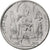 Vatikan, Paul VI, 100 Lire, 1968 (Anno VI), Rome, Stainless Steel, UNZ+, KM:106
