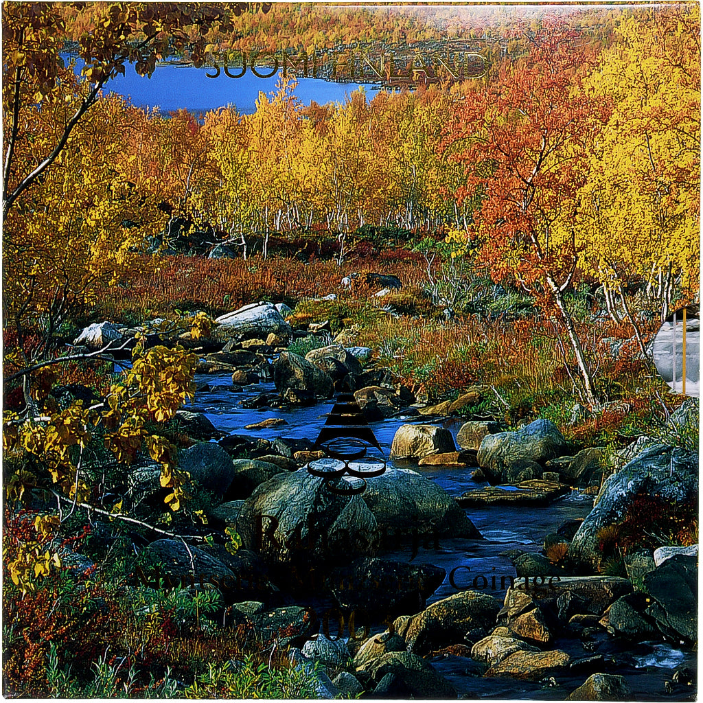 Finland, Set 1 ct. - 2 Euro + Token, 2003, Vantaa, n.v.t., FDC