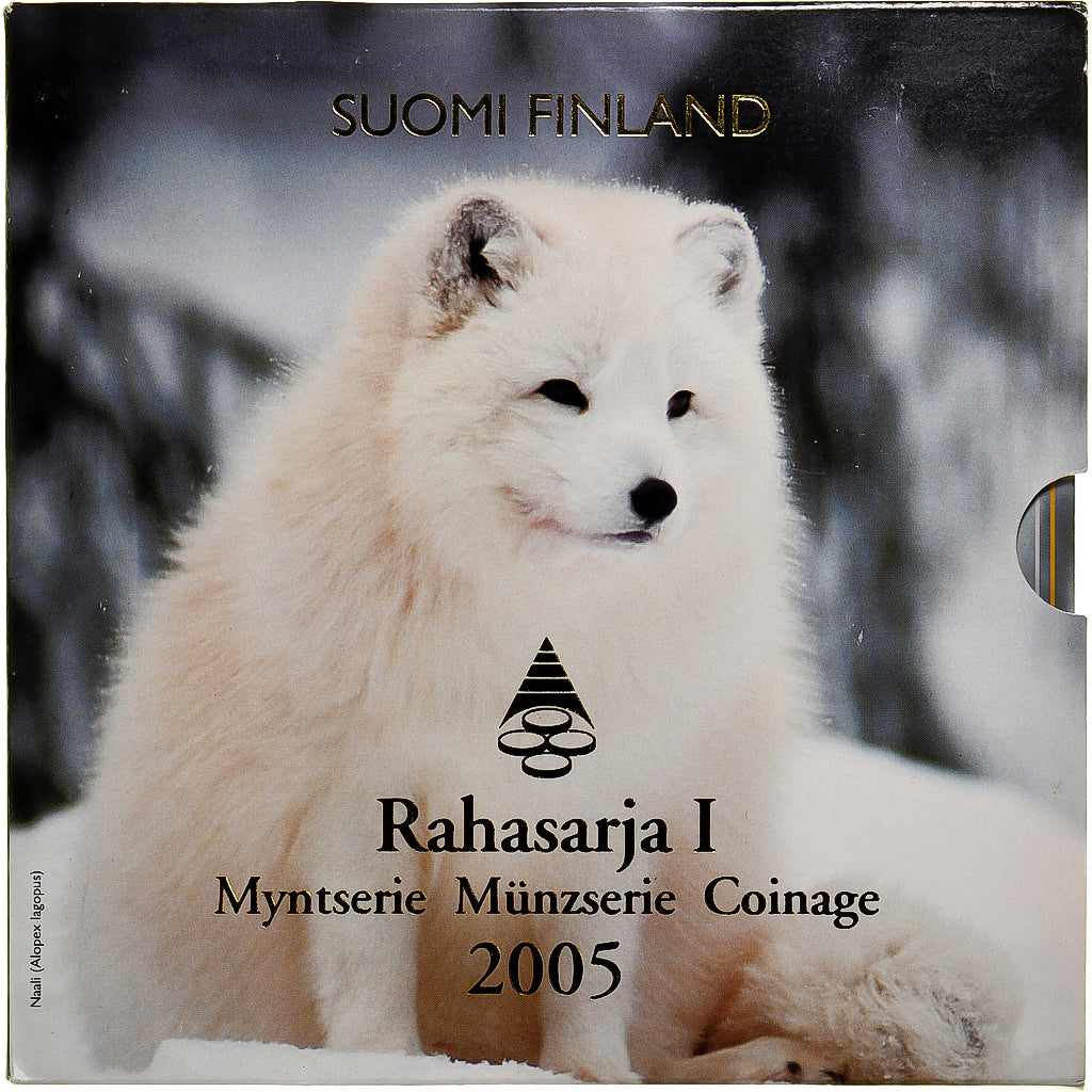 Finnland, Set 1 ct. - 2 Euro + Token, 2005, Vantaa, STGL