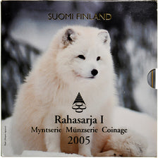 Finland, Set 1 ct. - 2 Euro + Token, 2005, Vantaa, MS(65-70)