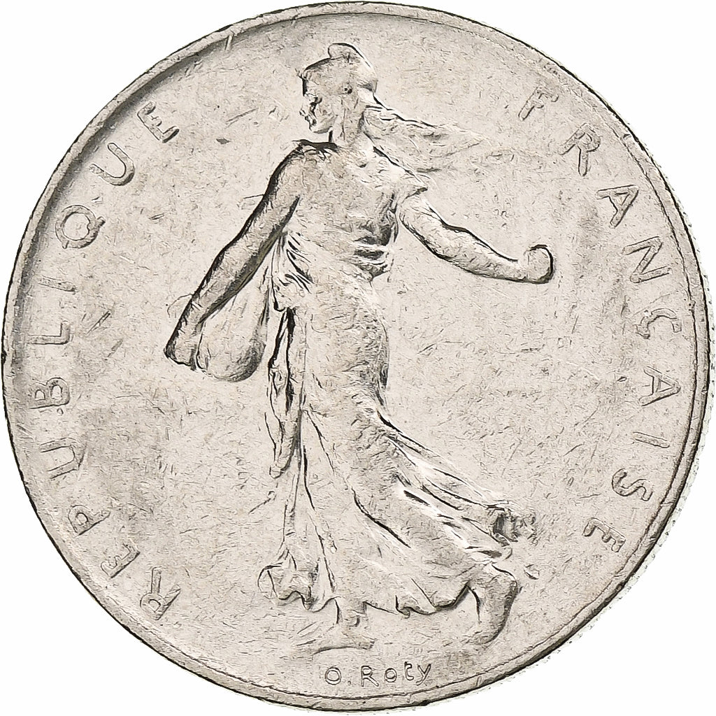 Francja, Token, Claude Monet, Impression, soleil levant, Nikiel, EF(40-45)