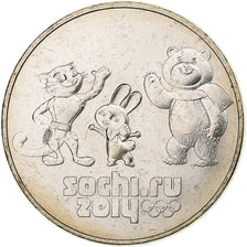 Russia, 25 Roubles, 2014 Winter Olympics, Sochi, 2012, Saint Petersburg