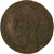 Mónaco, Honore V, 5 Centimes, 1837, Monaco, Cobre, VF(30-35), Gadoury:MC102