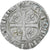 France, Charles VI, Blanc Guénar, 1380-1422, Romans, Billon, TB+, Duplessy:377A