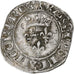 France, Charles VI, Florette, 1417-1422, Paris, Billon, VF(30-35), Duplessy:387