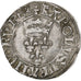 Frankreich, Charles VI, Florette, 1417-1422, Rouen, Billon, SS, Duplessy:387