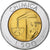 San Marino, 500 Lire, Chimica, 1998, Rome, Bimetaliczny, MS(64), KM:383