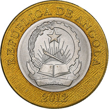 Angola, 5 Kwanzas, 2012, Bi-Metallic, MS(64), KM:109