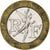 France, 10 Francs, Génie, 1991, Paris, Bi-Metallic, MS(64), Gadoury:827