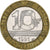 Frankrijk, 10 Francs, Génie, 1991, Paris, Bi-Metallic, UNC, Gadoury:827