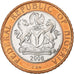 Nigeria, 2 Naira, 2006, Bi-Metallic, UNC, KM:19