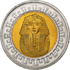 Egypt, Pound, 2010/AH1431, Bi-Metallic, MS(64), KM:940a