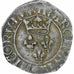 França, Charles VI, Florette, 1417-1422, Rouen, Lingote, VF(30-35)
