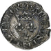 França, Charles VI, Florette, 1417-1422, Rouen, Lingote, VF(30-35)