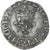 France, Charles VI, Florette, 1417-1422, Angers, Billon, TTB, Duplessy:387