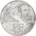 Francja, 10 Euro, Picardie, 2012, MDP, Srebro, MS(63)