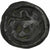 Rèmes, Potin au guerrier courant, 1st century BC, Bronze, TB, Latour:8124