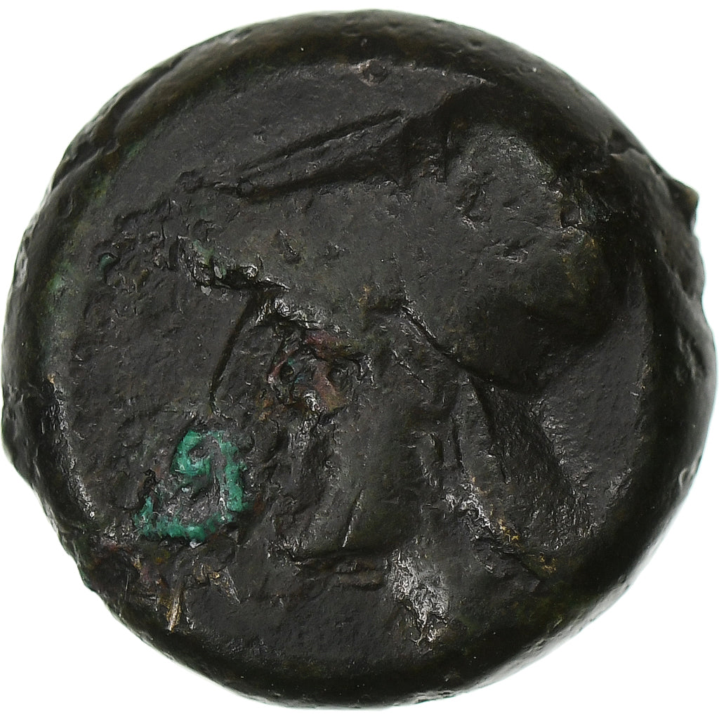 Anonymous, Litra, ca. 275-269/5 BC, Rome, Bronze, VF(30-35), Crawford:17/1a