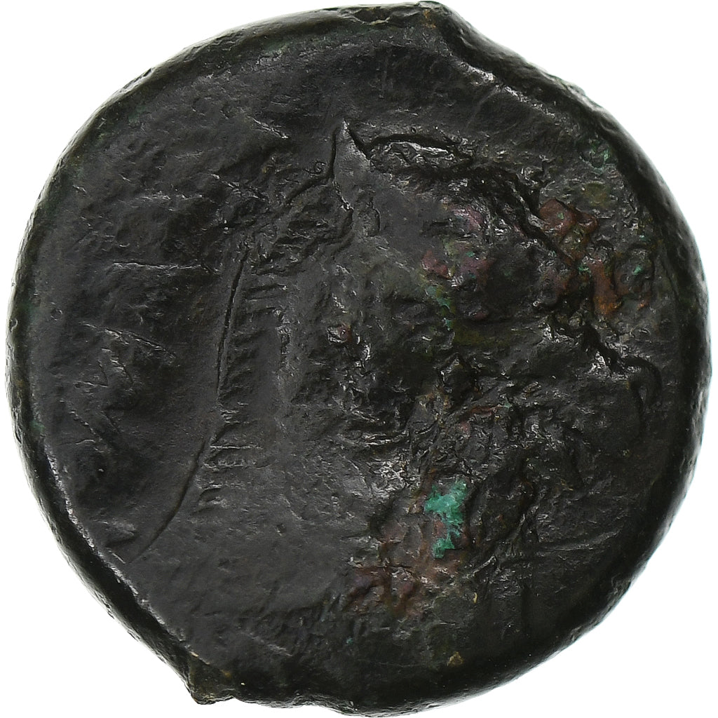 Anonymous, Litra, ca. 275-269/5 BC, Rome, Bronze, VF(30-35), Crawford:17/1a