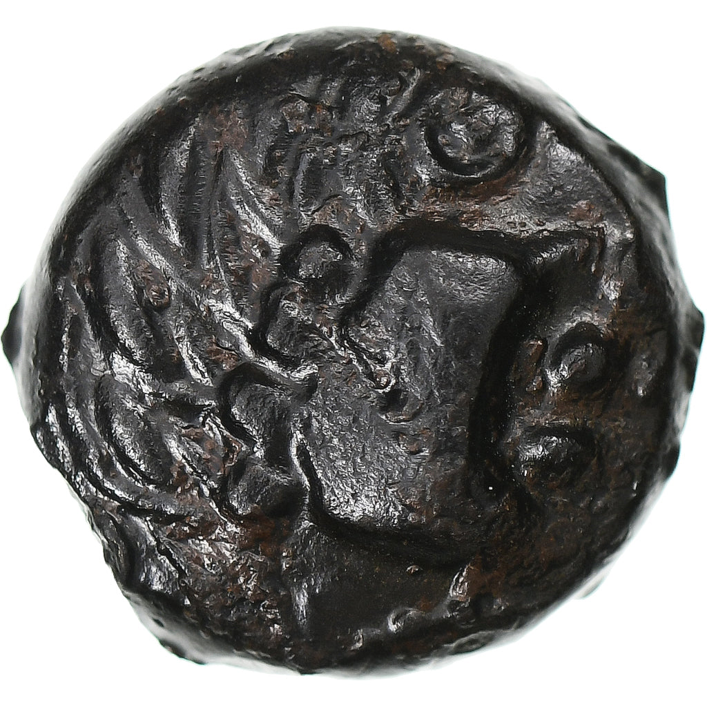 Senones, Bronze YLLYCCI à l'oiseau, 1st century BC, Bronze, EF(40-45)
