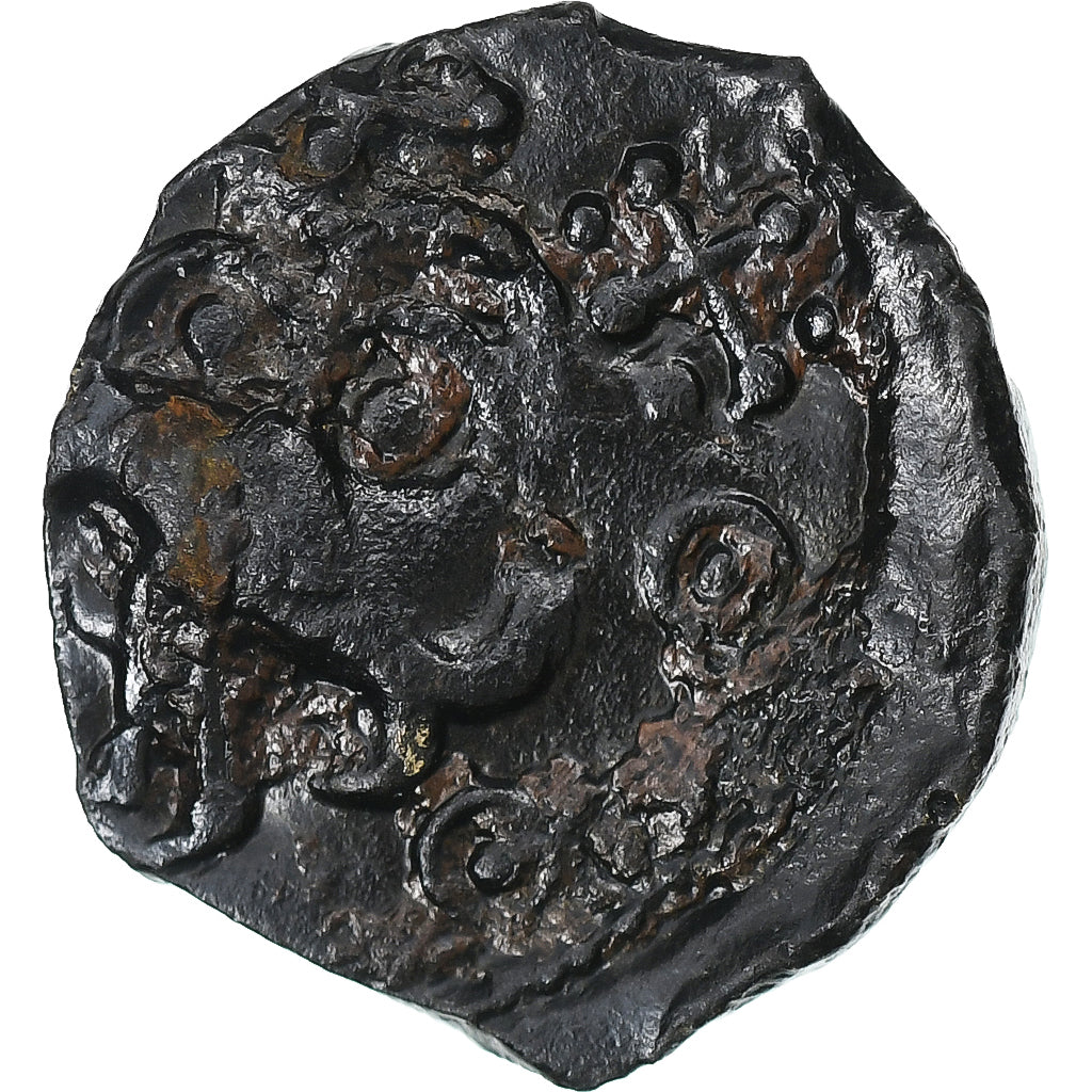 Senones, Bronze YLLYCCI à l'oiseau, 1st century BC, Bronze, EF(40-45)