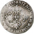 France, Henri III, 1/4 Franc au col plat, 1577, Paris, Silver, F(12-15)