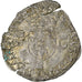 France, Henri II, Douzain aux croissants, 1549, Rouen, Billon, VF(20-25)