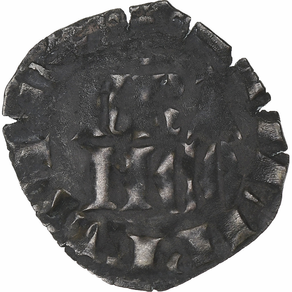 França, Philippe VI, Double Parisis, 1328-1350, Lingote, VF(20-25)