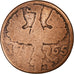 Stati tedeschi, City of Aachen, 12 Heller, 1765, Aachen, Rame, B+, KM:51
